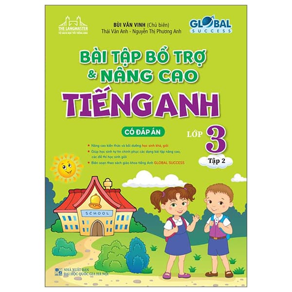 Sách Global Success - Bài Tập Bổ Trợ Và Nâng Cao Tiếng Anh Lớp 3 - Tập - Bùi Văn Vinh