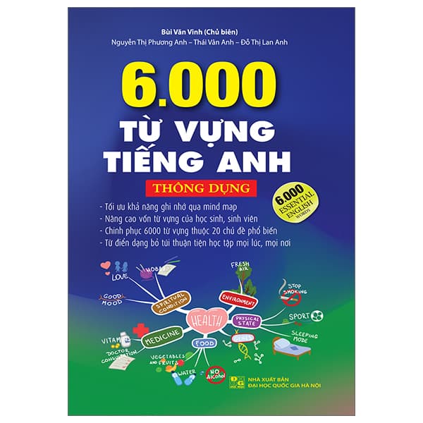 Sách 6000 Từ Vựng Tiếng Anh Thông Dụng - Nguyễn Bùi Thái Hà