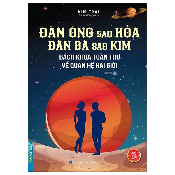 Sách Đàn Ông Sao Hỏa Đàn Bà Sao Kim (Tái Bản 2023) - Kim Dân