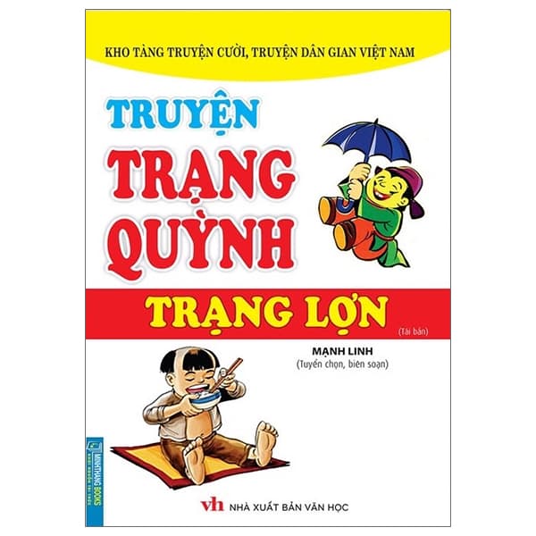 Sách Truyện Trạng Quỳnh - Trạng Lợn (Tái Bản) - Mạnh Linh