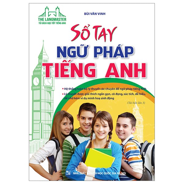 Sách Sổ Tay Ngữ Pháp Tiếng Anh (Tái Bản 2023) - Bùi Văn Vinh