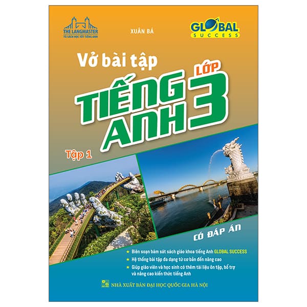 Sách Global Success - Vở Bài Tập Tiếng Anh Lớp 3 - Tập 1 (Có Đáp Án) - Xuân Bá