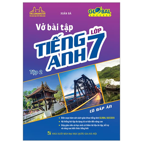 Sách Global Success - Vở Bài Tập Tiếng Anh Lớp 7 - Tập 2 (Có Đáp Án) - Xuân Bá