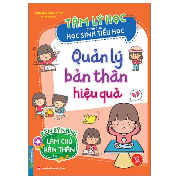 Sách Tâm Lý Học Dành Cho Học Sinh Tiểu Học - Quản Lý Bản Thân Hiệu - Châu Sa