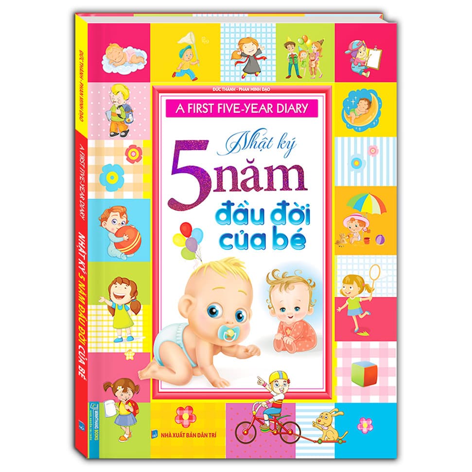 Sách A First Five-Year Diary - Nhật Ký 5 Năm Đầu Đời Của Bé - Bìa Cứng - Đức Thành