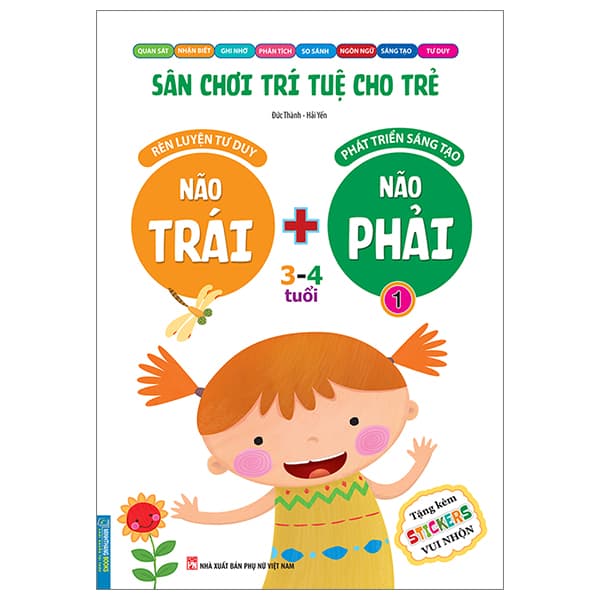 Sách Sân Chơi Trí Tuệ Cho Trẻ - Rèn Luyện Tư Duy Não Trái + Phát Triển - Thanh Thanh