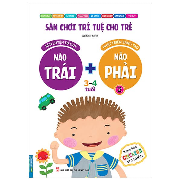 Sách Sân Chơi Trí Tuệ Cho Trẻ - Rèn Luyện Tư Duy Não Trái + Phát Triển - Đức Thành