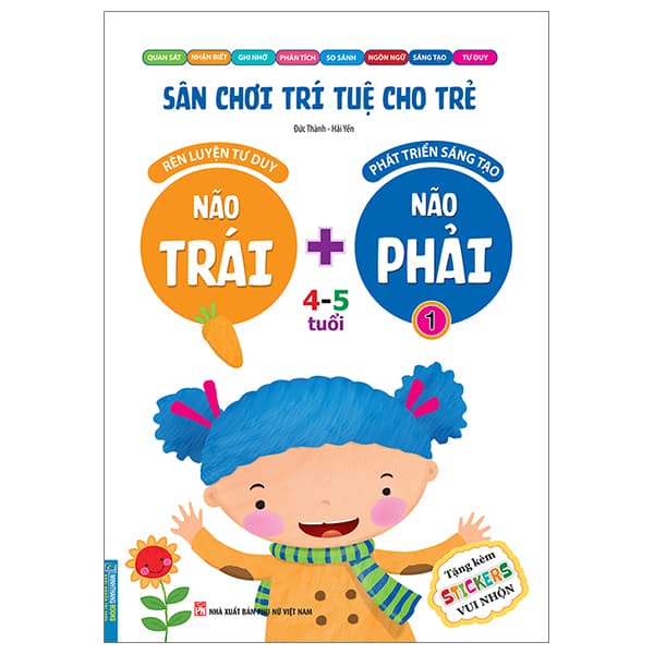 Sách Sân Chơi Trí Tuệ Cho Trẻ - Rèn Luyện Tư Duy Não Trái + Phát Triển - Thanh Thanh