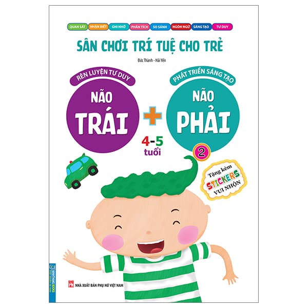 Sách Sân Chơi Trí Tuệ Cho Trẻ - Rèn Luyện Tư Duy Não Trái + Phát Triển - Thanh Hải