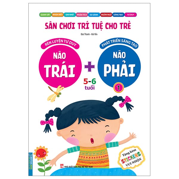 Sách Sân Chơi Trí Tuệ Cho Trẻ - Rèn Luyện Tư Duy Não Trái + Phát Triển - Thanh Thanh
