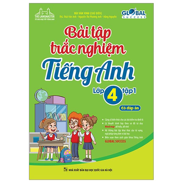 Sách Global Success - Bài Tập Trắc Nghiệm Tiếng Anh Lớp 4 - Tập 1 - Có � - Bùi Văn Vinh