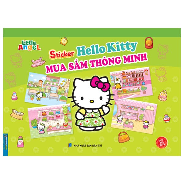 Sách Sticker Hello Kitty - Mua Sắm Thông Minh - Little Angel