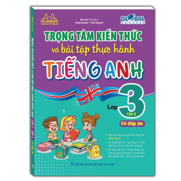 Sách Global Success - Trọng Tâm Kiếm Thức Và Bài Tập Thực Hành Tiếng A - Đại Lợi