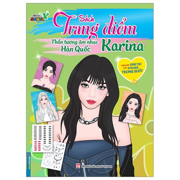 Sách Sách Trang Điểm Thần Tượng Âm Nhạc Hàn Quốc - Karina - Thỏa Sứ - Litter Angel
