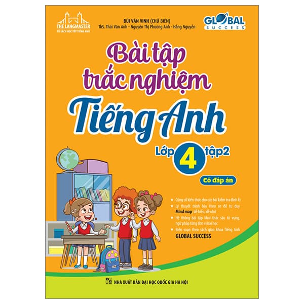 Sách Global Success - Bài Tập Trắc Nghiệm Tiếng Anh Lớp 4 - Tập 2 - Có � - Bùi Văn Vinh