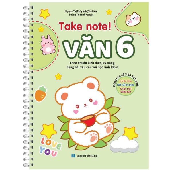 Sách Take Note! Văn 6 - Nguyễn Thị Thủy Anh