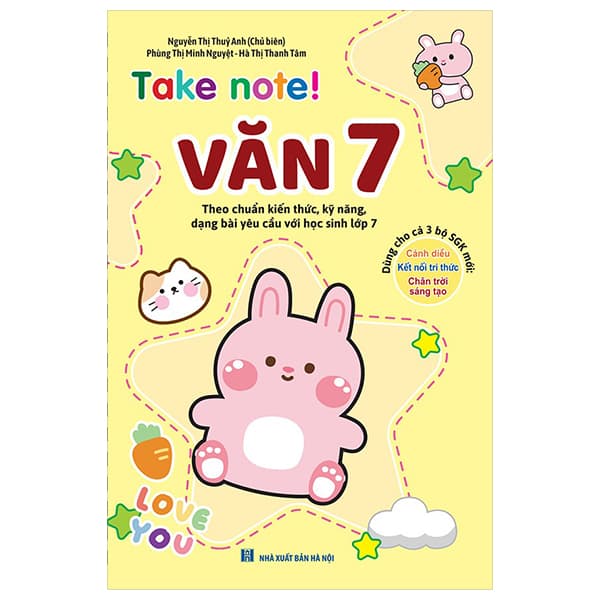 Sách Take Note! Văn 7 (Dùng Cho Cả 3 Bộ SGK Mới) - Nguyễn Thị Thuỷ Anh
