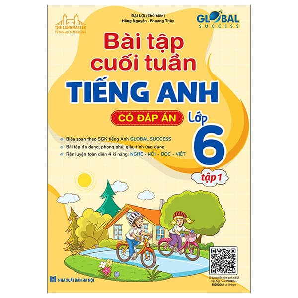 Sách Global Success - Bài Tập Cuối Tuần Tiếng Anh 6 - Tập 1 (Có Đáp Án) - Đại Lợi