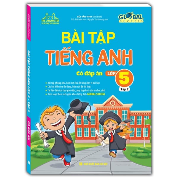 Sách Global Success - Bài Tập Tiếng Anh 5 - Tập 2 - Có Đáp Án - Bùi Văn Vinh