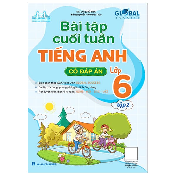 Sách Global Success - Bài Tập Cuối Tuần Tiếng Anh Lớp 6 - Tập 2 (Có Đá - Đại Lợi