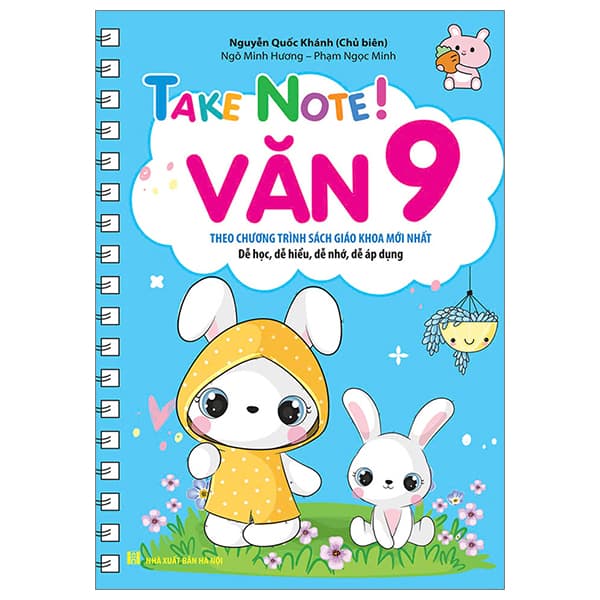 Sách Take Note - Văn 9 (Theo Chương Trình Sách Giáo Khoa Mới Nhất) - Nguyễn Quốc Khánh