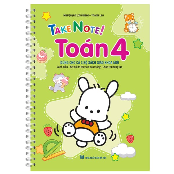 Sách Take Note Toán 4 (Dùng Cho Cả 3 Bộ Sách Giáo Khoa Mới) - Mai Quỳnh