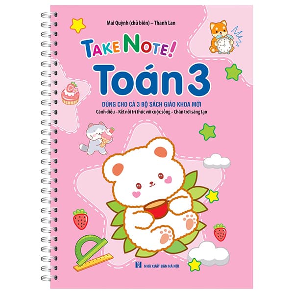Sách Take Note! Toán 3 - Bản Lò Xo - Mai Quỳnh