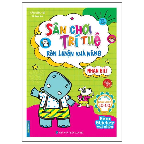 Sách Sân Chơi Trí Tuệ - Rèn Luyện Khả Năng - Nhận Biết - Tào Trí Đức