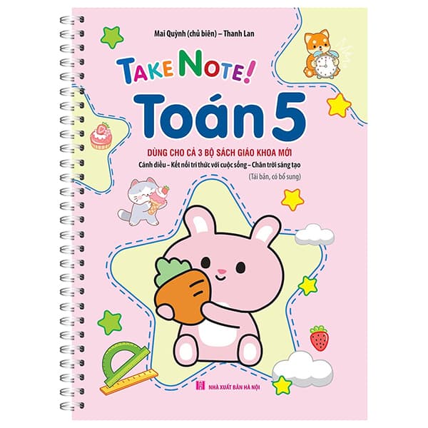 Sách Take Note! - Toán 5 - Bản Lò Xo (Tái Bản 2025) - Lan Bercu