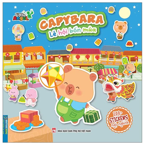 Sách Capybara - Lễ Hội Bốn Mùa - Little Angel