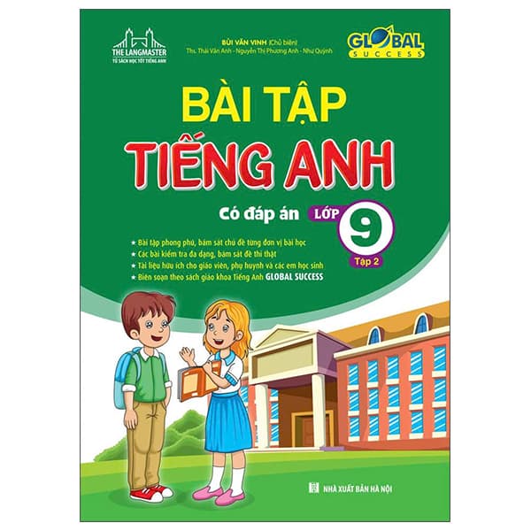 Sách Global Success - Bài Tập Tiếng Anh Lớp 9 - Tập 2 - Có Đáp Án - Bùi Văn Vinh
