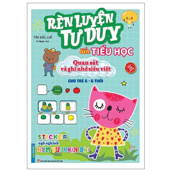 Sách Rèn Luyện Tư Duy Tiền Tiểu Học - Quan Sát Và Ghi Nhớ Siêu Việt - - Tào Đức Chí