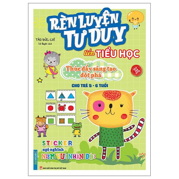 Sách Rèn Luyện Tư Duy Tiền Tiểu Học - Thúc Đẩy Sáng Tạo Đột Phá - - Việt Chi