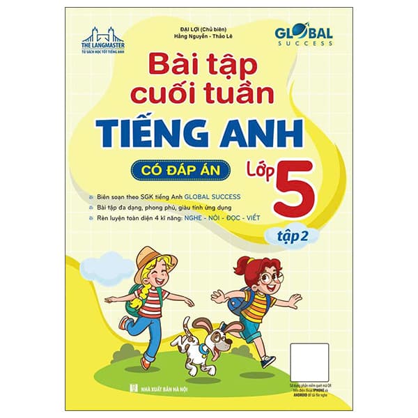 Sách Global Success - Bài Tập Cuối Tuần Tiếng Anh Lớp 5 - Tập 2 (Có Đá - Đại Lợi