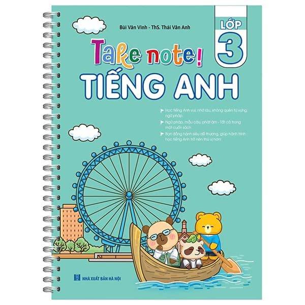 Sách Take Note! - Tiếng Anh 3 - Bản Lò Xo - Thái Vi