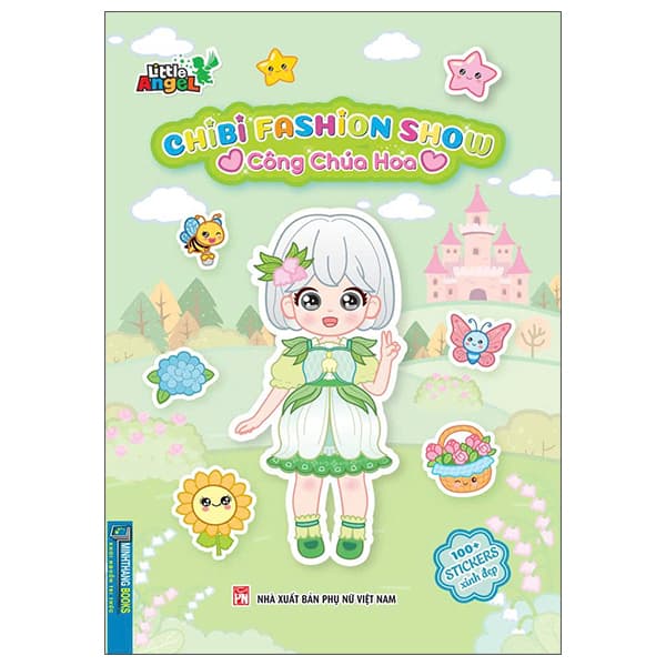 Sách Chibi Fashion Show - Công Chúa Hoa - Việt An