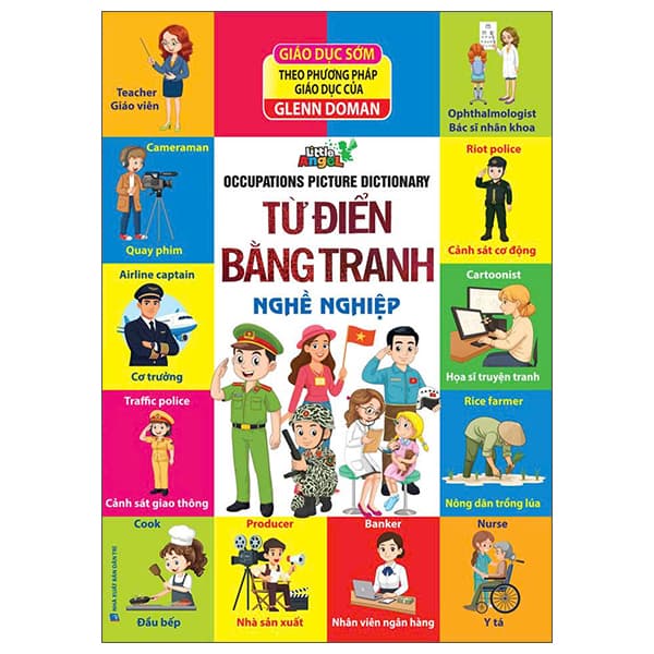 Sách Từ Điển Bằng Tranh - Nghề Nghiệp - Bìa Cứng