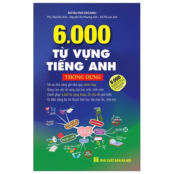 Sách 6000 Từ Vựng Tiếng Anh Thông Dụng - Bùi Văn Vinh