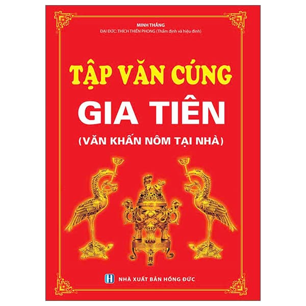 Sách Tập Văn Cúng Gia Tiên (Văn Khấn Nôm Tại Nhà) (Tái Bản 2026) - Minh