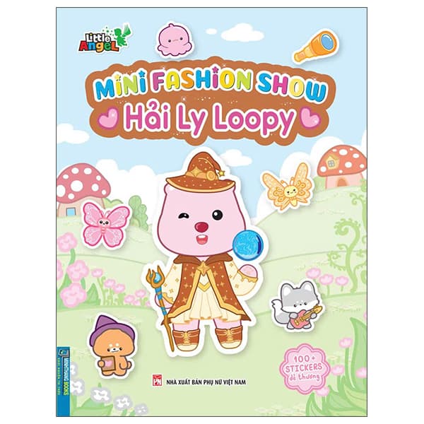 Sách Mini Fashion Show - Hải Ly Loopy - Little Angel