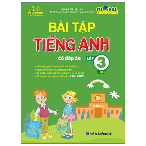 Sách Global Success - Bài Tập Tiếng Anh Lớp 3 - Tập 2 (Có Đáp Án) (Tái B - Nguyễn Bùi Thái Hà