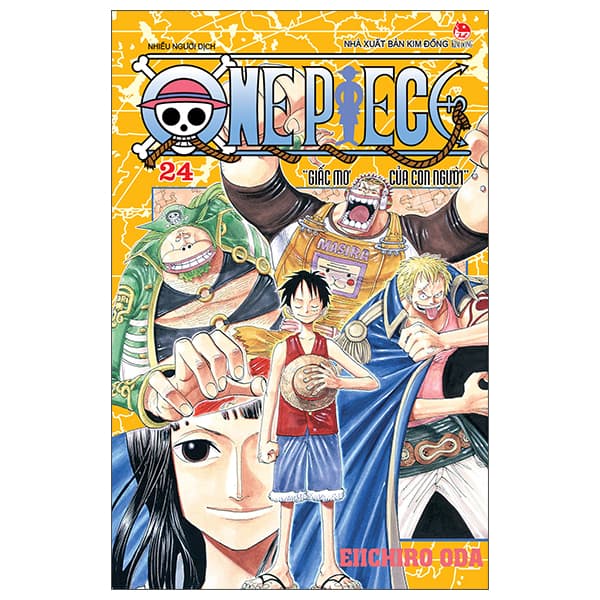 Truyện Tranh One Piece - Tập 24 - Giấc Mơ Của Con Người - Bản Bìa Áo (T - Eiichiro Oda