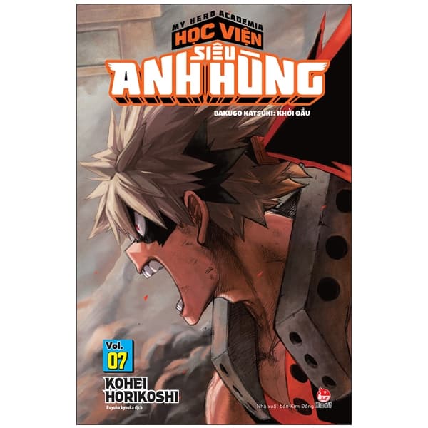 Truyện Tranh My Hero Academia - Học Viện Siêu Anh Hùng - Tập 7 - Bakugo Katsu - Kim Ân
