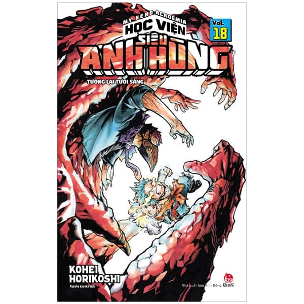 Truyện Tranh My Hero Academia - Học Viện Siêu Anh Hùng - Tập 18 - Tương Lai - Kohei Horikoshi