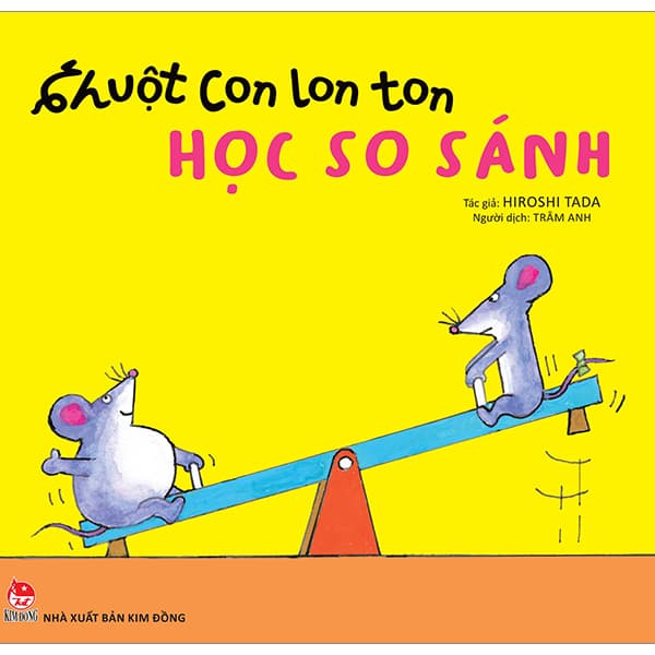 Sách Ehon - Chuột Con Lon Ton - Học So Sánh (0-6 Tuổi) - Hiroshi Tada