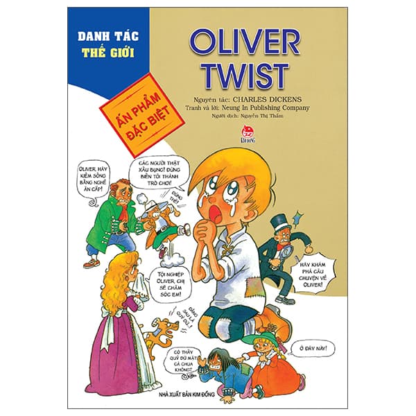 Sách Danh Tác Thế Giới - Oliver Twist (Tái Bản 2022) - Neung In Publishing Company