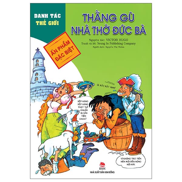 Sách Danh Tác Thế Giới - Thằng Gù Nhà Thờ Đức Bà (Tái Bản 2022) - Kim Ba