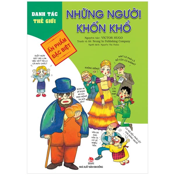 Sách Danh Tác Thế Giới - Những Người Khốn Khổ (Tái Bản 2022) - Kim Dân
