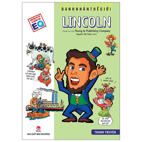 Sách Danh Nhân Thế Giới - Lincoln (Tái Bản 2022) - Neung In Publishing Company
