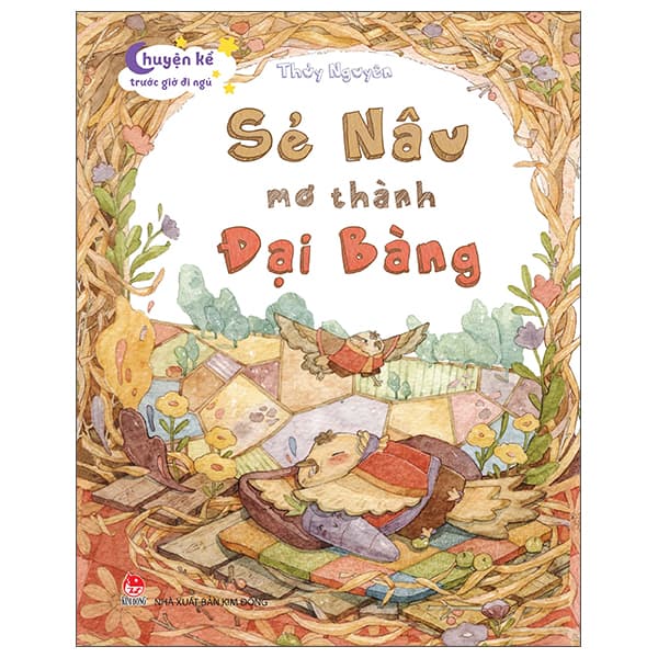 Sách Chuyện Kể Trước Giờ Đi Ngủ - Sẻ Nâu Mơ Thành Đại Bàng